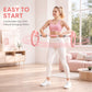 Adjustable Arms Exercise Wheel, Portable Forearm & Wrist Training Big Swing Wheel Trainer