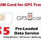 GPS SIM works for Coban GPS-408A/B with Portable Large Battery