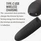 1pc USB Rechargeable Electric Groin Hair Trimmer Ball Trimmer For Men With Replaceable Ceramic Blade Heads; Waterproof Male Hygiene Razor