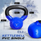 Vinyl Coated Cast Iron Kettlebell – 5–100 lb Strength Training