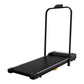 Under Desk Treadmill, Walking Pad, 2 in 1 Portable Treadmill with Handle Remote Control LED Display, Walking Jogging Machine for Home Office Use Black