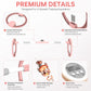 Adjustable Arms Exercise Wheel, Portable Forearm & Wrist Training Big Swing Wheel Trainer