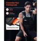 Weighted Vest, Body Weight Vest with Shoulder Pad, and Reflective Stripe, Exercise Set for Men Women, Workout Equipment for Strength Training, Running, Jogging, Fitness, Muscle Building