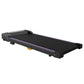 Under Desk Treadmill, Walking Pad, 2 in 1 Portable Treadmill with Handle Remote Control LED Display, Walking Jogging Machine for Home Office Use Black