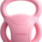 3 Handle Kettlebells Weight - Weight for Women Options 5, 10, 15 and 20 LB for Russian Twists AB Exercise, Weightlifting and Core Fitness Exercise Home Gym [Single in Sold]