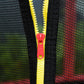 4.5FT Trampoline Jumping with Enclosure Net Springless Design and Safety Pad, Kids Trampoline for Ages 3 to 6