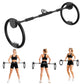 Adjustable Arms Exercise Wheel, Portable Forearm & Wrist Training Big Swing Wheel Trainer