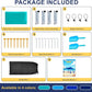 Let's go to the Beach - Portable Beach Tent Sun Shelter UPF 50+, Perfect 10x10 FT Pop-Up Canopy for Outdoor Fun