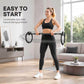 Adjustable Arms Exercise Wheel, Portable Forearm & Wrist Training Big Swing Wheel Trainer
