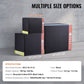 3 in 1 Plyometric Jump Box, 16/14/12 Inch Cotton Plyo Box, Platform & Jumping Agility Box, Anti-Slip Fitness Exercise Step Up Box for Home Gym Training, Conditioning Strength Training, Black