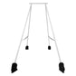 Yoga Stand Frame, 9.6 ft Length Swing Stand, Max 551.2 lbs Load Triangular Structure Aerial Rig, Aerial Silk Stands for Yoga Enthusiasts, Non-Slip Base, Lightweight, Detachable Design