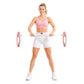 Adjustable Arms Exercise Wheel, Portable Forearm & Wrist Training Big Swing Wheel Trainer