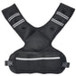 Adjustable Weighted Vest, 20-32lb Weight Vest with 6 Ironsand Weights and Reflective Stripe, Body Weight Vest Exercise Set for Men Women, Workout Equipment for Strength Training Running Jogging