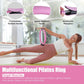 14Pcs Pilates Ring Essentials Kit For Women with Yoga Ball Arm Stretcher 5 Resistant Bands Figure 8 Resistant Band Elastic Band Non-slip Socks Yoga Strap