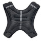 Weighted Vest, 30 lbs Weight Vest with Reflective Stripe, Adjustable Buckle Body Weight Vest for Men Women, Workout Equipment for Strength Training, Running, Jogging, Fitness, and Weight Loss