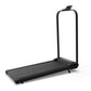 Foldable Treadmill with Handle Bar & Incline, 2 in 1 Upgrade Portable Under Desk Walking Pad and Vibration Pad with Remote Control for Home Office Small Spaces