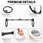 Adjustable Arms Exercise Wheel, Portable Forearm & Wrist Training Big Swing Wheel Trainer