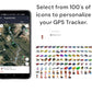 Sim card for GPS-408 Large Battery Tracker with vibration & Movement Alarm