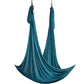 Aerial Silk & Yoga Swing, 11 Yards, Aerial Yoga Hammock Kit with 100gsm Nylon Fabric, Full Rigging Hardware & Easy Set-up Guide, Antigravity Flying for All Levels Fitness Bodybuilding, Green