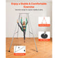 Yoga Stand Frame, 9.6 ft Length Swing Stand, Max 551.2 lbs Load Triangular Structure Aerial Rig, Aerial Silk Stands for Yoga Enthusiasts, Non-Slip Base, Lightweight, Detachable Design