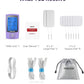 TENS Unit Muscle Stimulator, 24 Modes TENS EMS Machine for Pain Relief Therapy/Pain Management, Rechargeable Electronic Pulse Massager with 2"x2" and 2"x4" TENS Unit Electrode Pads