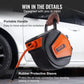 VEVOR Retractable Air Hose Reel, 3/8 IN x 50 FT Hybrid Air Hose Max 300PSI, Air Compressor Hose Reel with 5 In Lead in, Ceiling / Wall Mount Enclosed Air Reel, 180° Swivel Mount