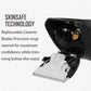 1pc USB Rechargeable Electric Groin Hair Trimmer Ball Trimmer For Men With Replaceable Ceramic Blade Heads; Waterproof Male Hygiene Razor