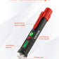 VEVOR Voltage Tester, Non-Contact Voltage Detector with Adjustable Sensitivity, Dual Range AC 12V-1000V/48V-1000V Live & Null Wire Tester Pen with Visual and Audible Alarms, CAT III 1000V Rating