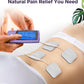 TENS Unit Muscle Stimulator, 24 Modes TENS EMS Machine for Pain Relief Therapy/Pain Management, Rechargeable Electronic Pulse Massager with 2"x2" and 2"x4" TENS Unit Electrode Pads