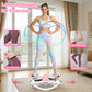 Lateral Stepper for Exercise-Rocking Stepper Machine with Resistance Bands & Anti-Slip Mat and LCD Monitor, Professional Stair Stepper for Home Workout