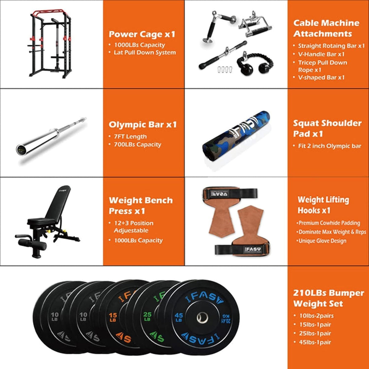 Multi-functional Power Cage,Home Adjustable Pullup Squat Rack 1000Lbs Capacity Comprehensive Fitness Barbell Rack