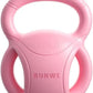 3 Handle Kettlebells Weight - Weight for Women Options 5, 10, 15 and 20 LB for Russian Twists AB Exercise, Weightlifting and Core Fitness Exercise Home Gym [Single in Sold]