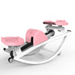 Lateral Stepper for Exercise-Rocking Stepper Machine with Resistance Bands & Anti-Slip Mat and LCD Monitor, Professional Stair Stepper for Home Workout
