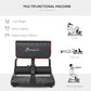 3 in 1 Padded Push Up Sit Up Squat Machine, Home Gym Fitness Equipment, Black