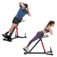 Roman Chair Hyperextension Bench, 350 lbs Adjustable Extension Machine, Multi-Function Exercise Equipment for Glute, Hamstring, Lower Back, and Ab Workout, Fitness Weight Bench for Home Gym