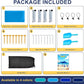 Let's go to the Beach - Portable Beach Tent Sun Shelter UPF 50+, Perfect 10x10 FT Pop-Up Canopy for Outdoor Fun