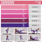 14Pcs Pilates Ring Essentials Kit For Women with Yoga Ball Arm Stretcher 5 Resistant Bands Figure 8 Resistant Band Elastic Band Non-slip Socks Yoga Strap