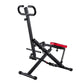 Squat Machine, Deep Squat Rowing Machine for Home, Easy Setup & Foldable Exercise Equipment, Glute Trainer Machine with 3 High-Strength Resistance Bands, Glutes & Leg Home Workout Machine, Black