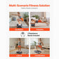 Vibration Plate Exercise Machine, Full Body Vibrating Platform for Lymphatic Drainage and Weight Loss, Home Workout Fitness Equipment with 2 Resistance Bands, Body Shaker for Women Men, Black