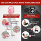 3 Handle Kettlebells Weight - Weight for Women Options 5, 10, 15 and 20 LB for Russian Twists AB Exercise, Weightlifting and Core Fitness Exercise Home Gym [Single in Sold]