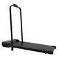 Under Desk Treadmill, Walking Pad, 2 in 1 Portable Treadmill with Handle Remote Control LED Display, Walking Jogging Machine for Home Office Use Black