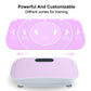 Silent Vibration Platform Crazy Fitness Massage 10-Frequency Weight Loss & Fat Burner Body Shaking Machine For Unisex Pink