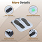 TENS & EMS Foot Massager with 10 Modes & 50 Intensity Levels - Electric Foot Stimulator for Neuropathy, Plantar Fasciitis & Pain Relief - 4 Electrode Pads for Full Body - Cordless with Remote Control