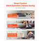 Vibration Plate Exercise Machine, Full Body Vibrating Platform for Lymphatic Drainage and Weight Loss, Home Workout Fitness Equipment with 2 Resistance Bands, Body Shaker for Women Men, Black