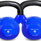 Vinyl Coated Cast Iron Kettlebell – 5–100 lb Strength Training