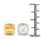 5.80 Carat Genuine Citrine .925 Sterling Silver Earrings