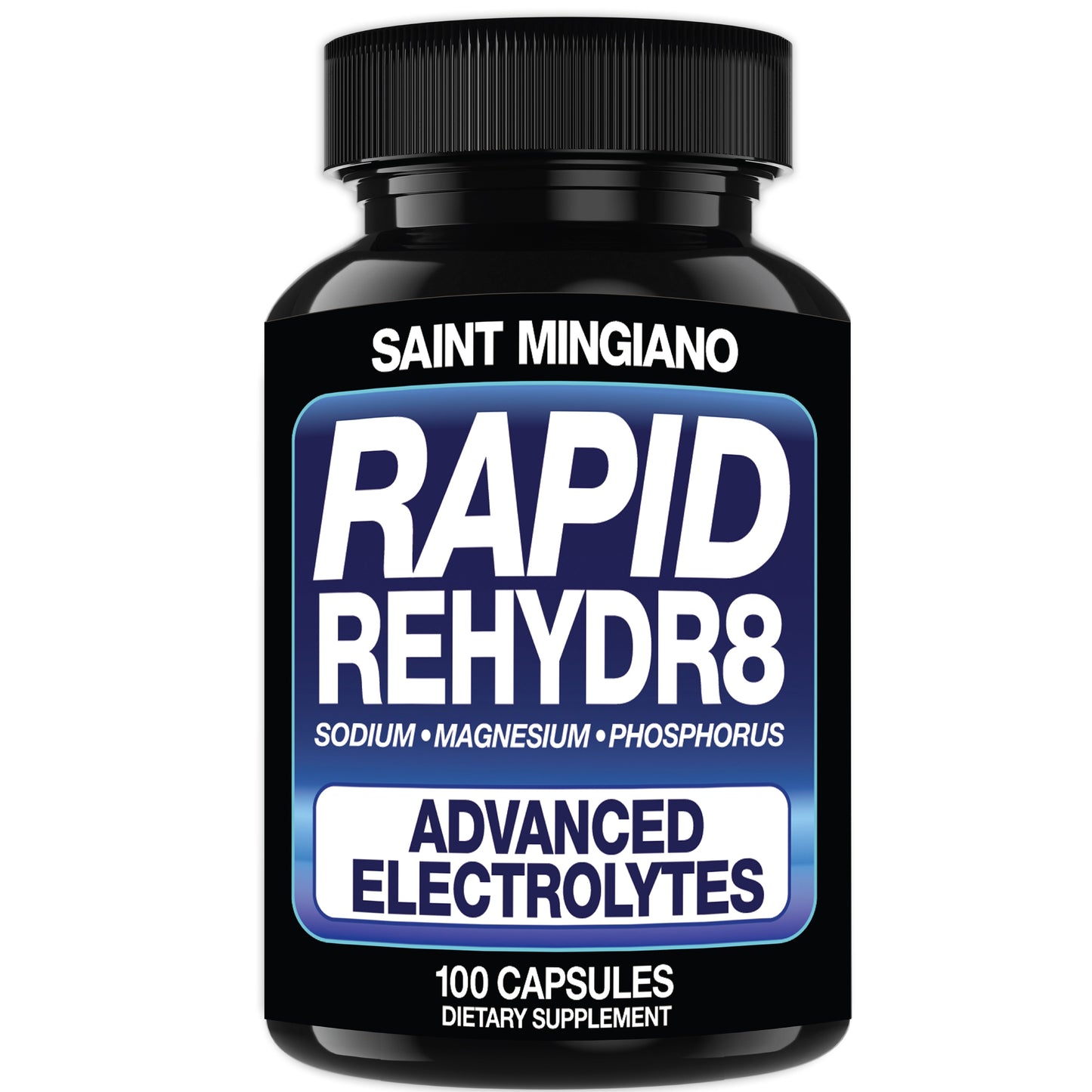Rapid Rehydr8 Electrolyte Capsules – Muscle Recovery & Hydration Support (100ct)