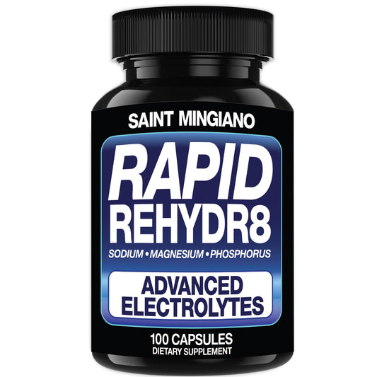 Rapid Rehydr8 Electrolyte Capsules – Muscle Recovery & Hydration Support (100ct)