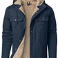 Men's Sherpa Lined Hooded Jacket