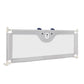 Vertical Lifting Baby Bed Rail with Double Safety Lock